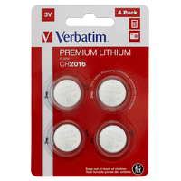 Miniatura 1 de LITHIUM BATTERY CR2016 3V 4 PACK