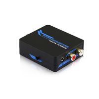 Miniatura 2 de DCU Advance Tecnologic 30505052 cable de audio TOSLINK RCA Negro, Azul