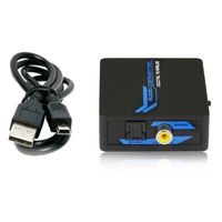Miniatura 3 de DCU Advance Tecnologic 30505052 cable de audio TOSLINK RCA Negro, Azul