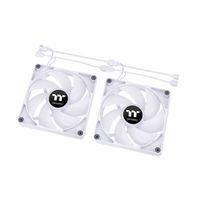 Miniatura 4 de VENTILADOR CAJA THERMALTAKE CT140 ARGB 2XVENT 140MM BLANCO