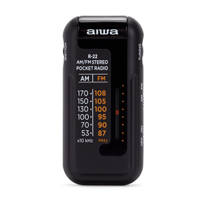 RADIO-FORMATO-MINI-AIWA-R-22BK-AM-FM-HYPERBASS-COLOR-NEGRO