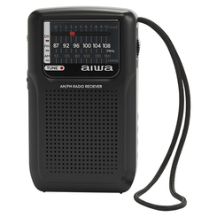RADIO FORMATO MINI AIWA RS-33 BLACK POCKET ALTAVOZ INTEGRADO SISTEMA ETS ANALOGICO