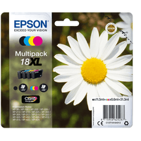 CARTUCHO EPSON MULTIPACK 4 COLORES 18XL C13T18164022
