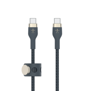 CABLE-BELKIN-CAB011BT1MBL--USB-C-A-USB-C-BOOS-CHARGE----1m-SILICONA-TRENZADO-CLIP-IMAN-COLOR-AZUL