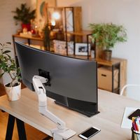 Miniatura 6 de HX DESK MONITOR ARM WHITE
