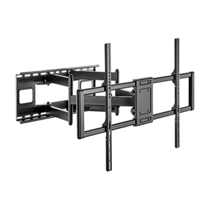 AISENS-Soporte-Pro-Giratorio-Inclinable-Y-Nivelable-Para-Monitor-tv-120kg-De-60-120-Negro
