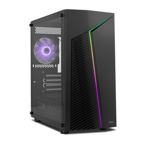 Caja NOX  INFINITY ZETA RGB Negro