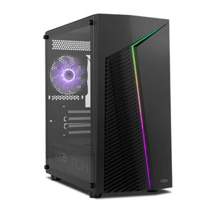 Caja NOX  INFINITY ZETA RGB Negro