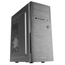 Caja TACENS  2INITIOX, Caja PC Semitorre ATX, Ventilador Lateral 12cm, Frontal Aluminio Pulido, Acero, Negro  Negro