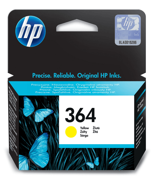 CARTUCHO HP AMARILLO 364