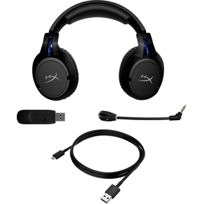 HP HYPERX CLOUD FLIGHT FOR PLAYSTATION - WIRELESS GAMING HEADSET  4P5H6AA  HHSF1-GA-BK/G