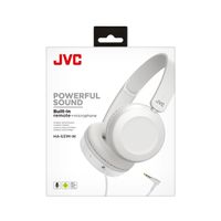 Miniatura 8 de HEADSET JVC HA-S31M-A-E CON CABLE JACK 3.5mm MICROFONO INTEGRADO COLOR BLANCO