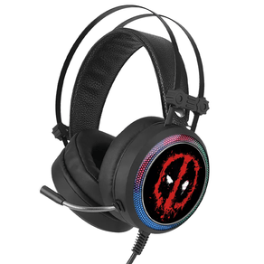 AURICULARES-GAMING-DEADPOOL-MARVEL-NEGRO