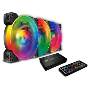 VENTILADOR COUGAR GAMING VORTEX SPB 120 RGB KIT 3 UNIDADES