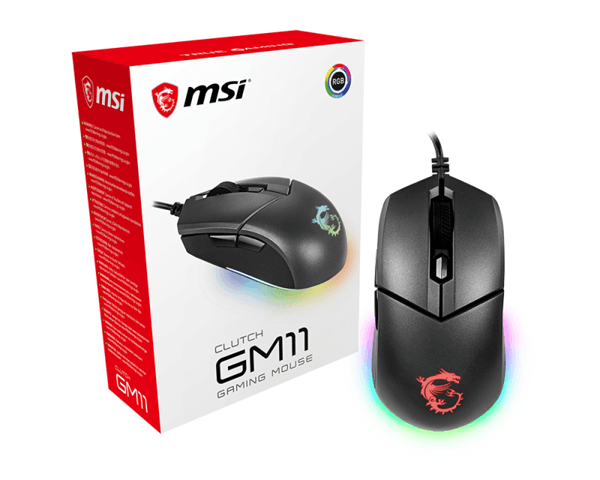 raton gaming msi clutch gm11