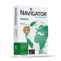Miniatura 2 de CAJA 5 PAQUETES NAVIGATOR UNIVERS A4 500 HOJAS 80G