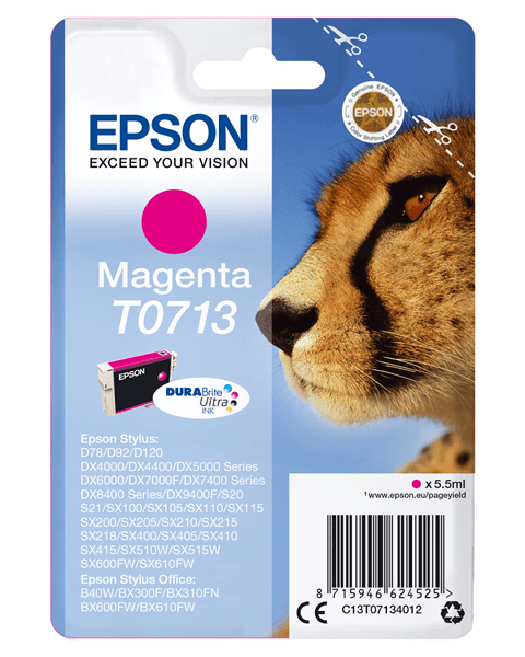 cartucho epson magenta t0713 c13t07134022