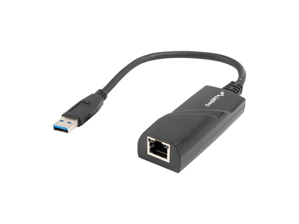 adaptador red lanberg usb 3.0 a ethernet rj45 gigabit