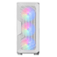 CAJA ATX SEMITORRE MARS GAMING MC-TOR WHITE FRONTAL CON 3 VENTILADORES FRGB DE 120mm VENTALA LAERAL COMPLETA SIN FUENTE DE ALIMENTACION