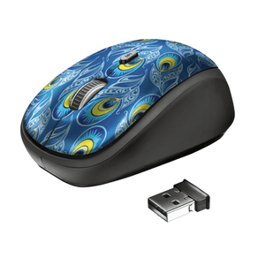 MOUSE-OPTICO-INALAMBRICO-TRUST-YVI-2.4GHZ-800-1600-DPI-DISEÑO-COLORIDO---23388