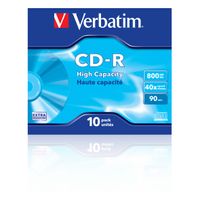 Miniatura 2 de CD-R/800MB 40x HiCap Datalife JC 10pk