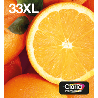 Ink/33XL Oranges 8.9ml CMYPk 12.2ml BK