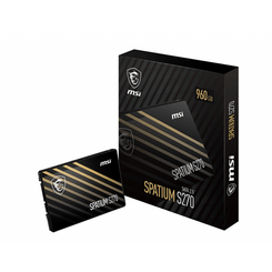 DISCO DURO SSD MSI SPATIUM S270 | 240GB | SATA 3 | 3D NAND | 2.5"