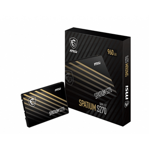 DISCO DURO SSD MSI SPATIUM S270 | 240GB | SATA 3 | 3D NAND | 2.5"