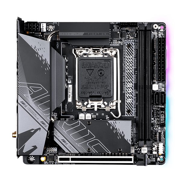 gigabyte intel  b760i aorus pro lga 1700