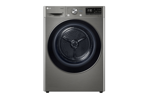 SECADORA CON BOMBA DE CALOR LG RH90V9PV2N 9 KG A INOX