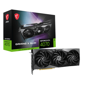 TARJETA GRAFICA MSI NVIDIA RTX 4070 GAMING X SLIM | 12GB | GDDR6X