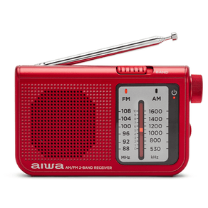 RADIO-FORMATO-POCKET-AIWA-RS-55-RED-SINTONIZADOR-ANALOGICO-ALTAVOZ-INTEGRADO-Y-JACK-3.5mm