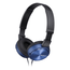 HEADSET SONY MDR-ZX310AP  COMPACTOS MICROFONO INTEGRADO CABLE 1.2m CONEXION JACK 3.5 CON CONTROL REMOTO COLOR NEGRO