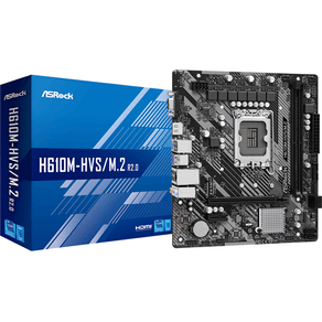 Placa-Intel--ASROCK-H610M-HVS-M.2-R2.0-LGA-1700