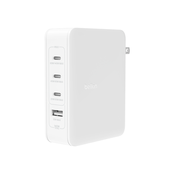 140W GAN WALL CHARGER UK+EU+US PLUG