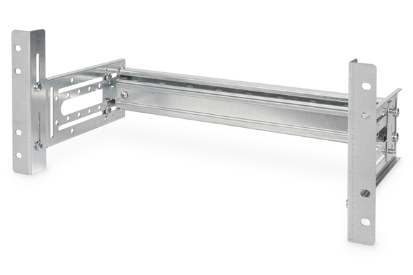 ACCESORIOS DIGITUS DIN RAIL HOLDER 4U 178X483X223 NEGRO