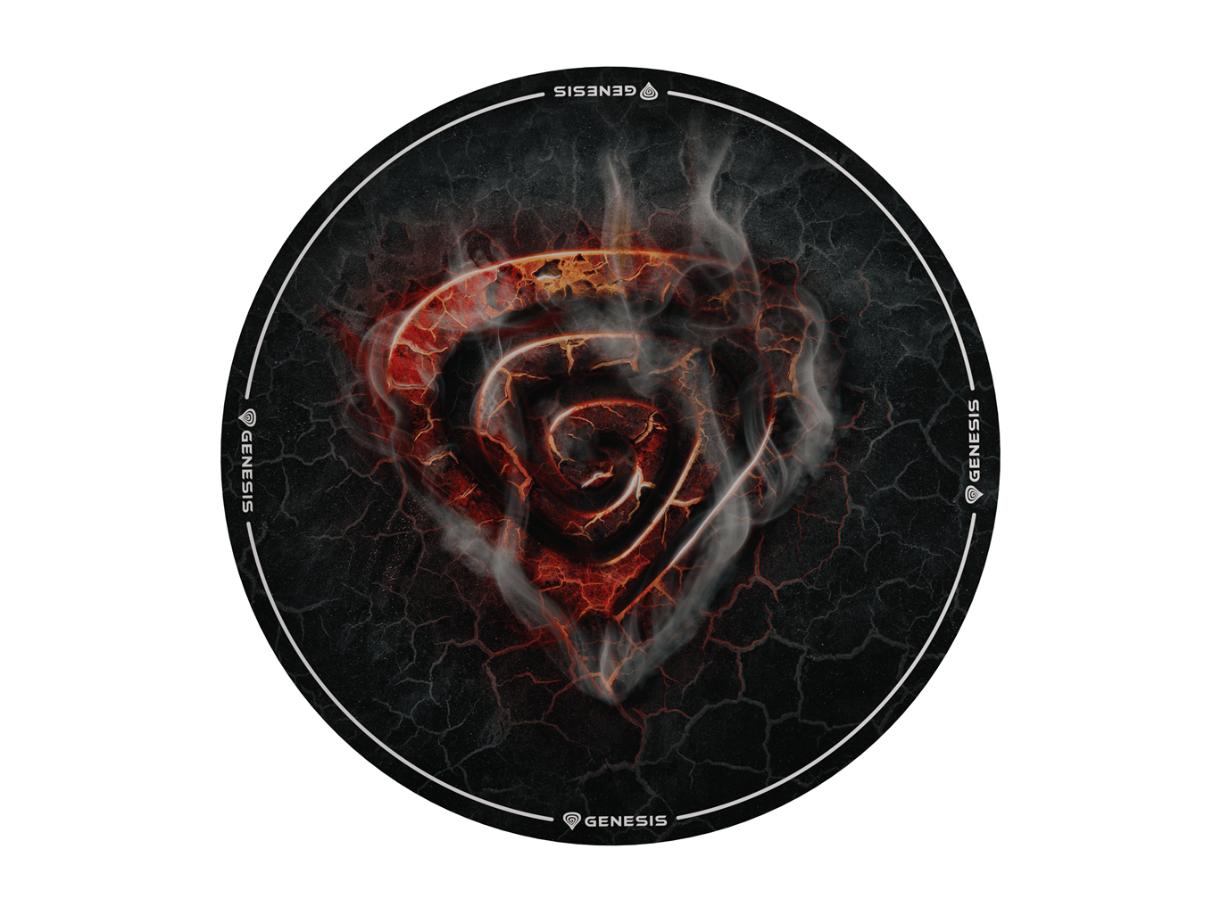 alfombra suelo genesis tellur 400 redonda lava 100cm