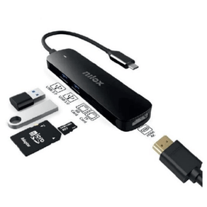 DOCK USB-C HDMI 2XUSB30 + SD/TF