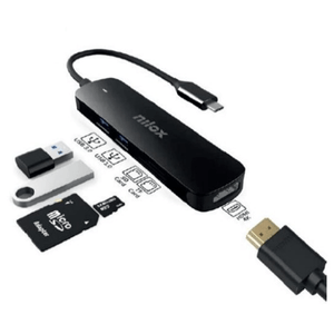 DOCK USB-C HDMI 2XUSB30 + SD/TF