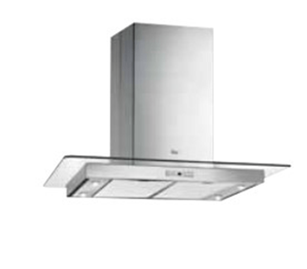 CAMPANA ISLA TEKA DG3 ISLA 985 CRISTAL ANCHO 90 CM INOX