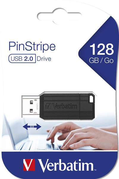 128G USB STORENGO PINSTRIPE NEGRO