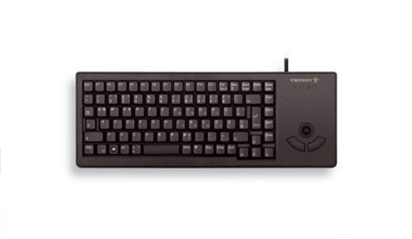 teclado cherry xs trackball negro