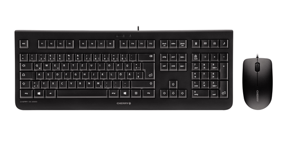 Cherry DC2000 keyboard KC1000 mouse 1200