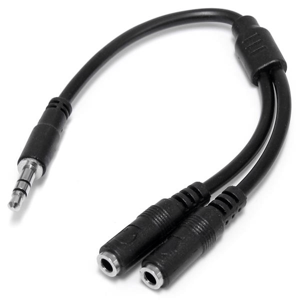 slim stereo split cable - 3.5m