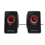 ALTAVOCES 2.0 TACENS MARS GAMING MS1 NEGRO/ROJO
