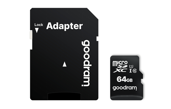 MEMORIA 64GB MICRO SDXC GOODRAM UHS-I CLASS 10 + ADAPTADOR