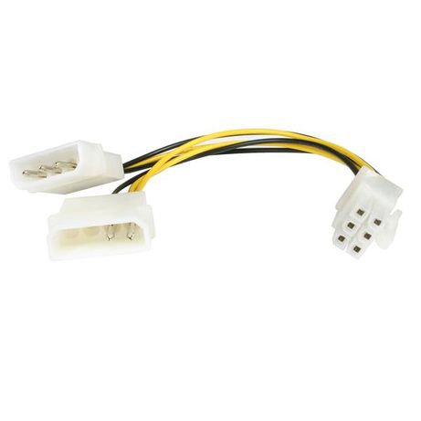 CABLE ADAPTADOR STARTECH LP4 A 6 PIN PARA VGA - Imagen 2 de 2 CABLE ADAPTADOR STARTECH LP4 A 6 PIN PARA VGA - Imagen 2 de 2