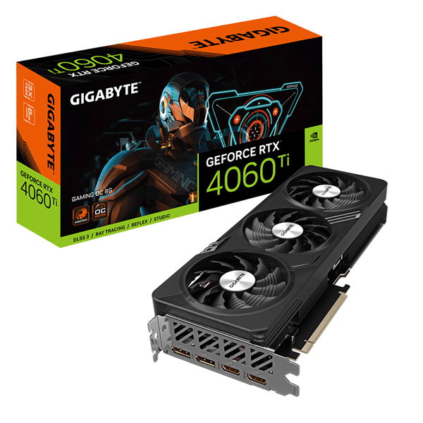 tarjeta grafica gigabyte nvidia geforce rtx 4060 ti gaming oc | gddr6 | 8gb