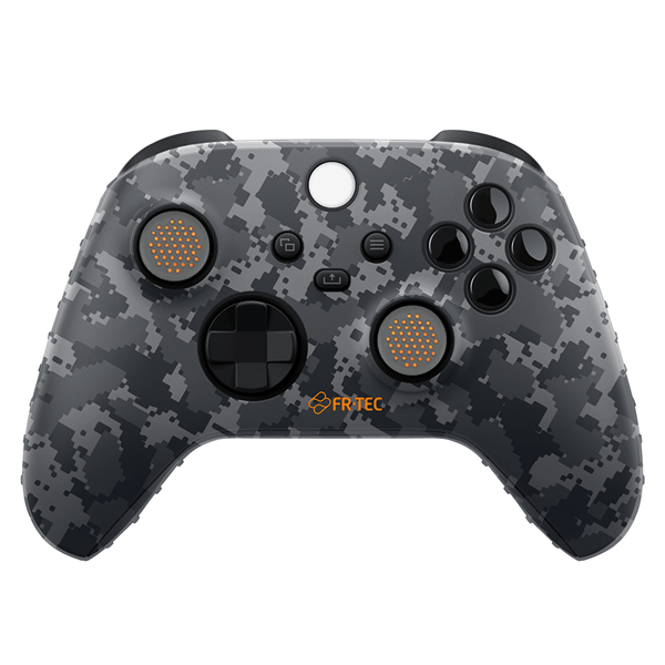 PROTECTOR SILICONA + GRIPS CAMO DIGITAL BLACK FR-TEC | XBOX X/S