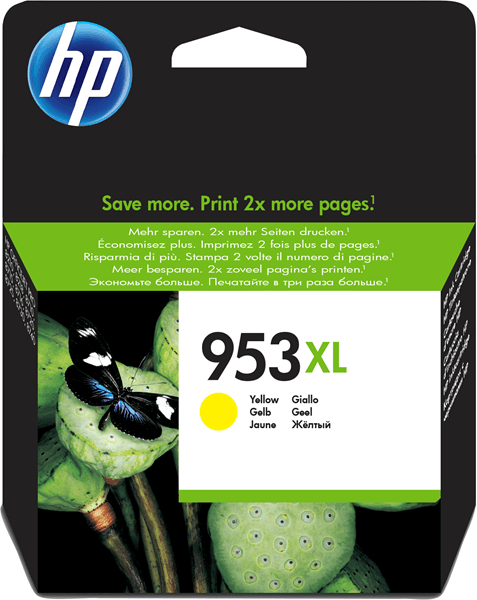 CARTUCHO HP AMARILLO 953XL F6U18AE#BGX